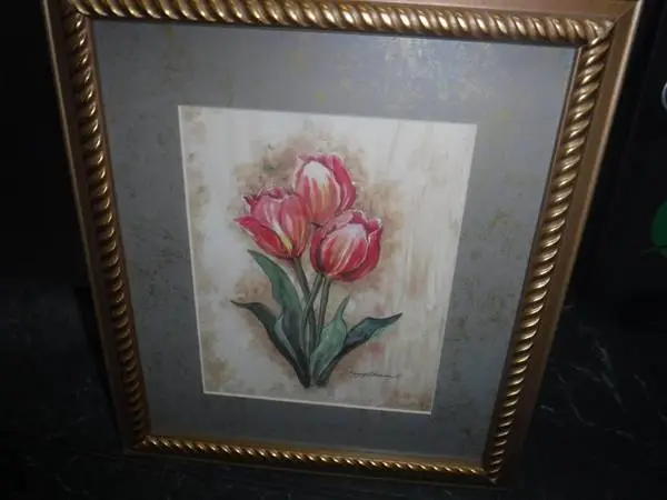 Nicely Framed Tulip Print