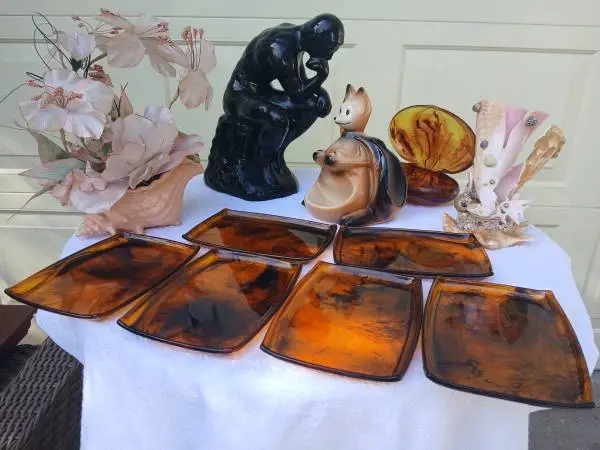 Mid Century Modern items / decor, beautiful vintage pieces $35 to $50