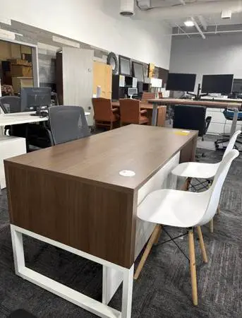 SALE>>>MODERN WALNUT AND WHITE DESKS<<<SALE