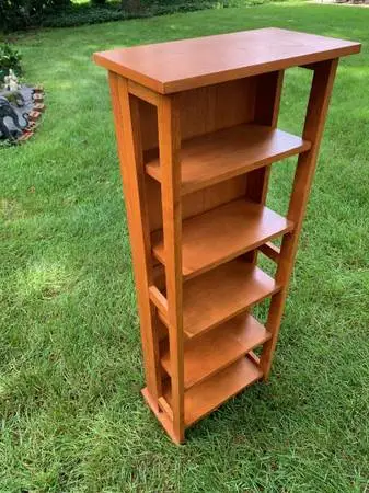 Nice & Unique Book Shelf with Folding Shelves