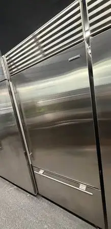 STAINLESS STEEL OVER UNDER REFRIGERATOR