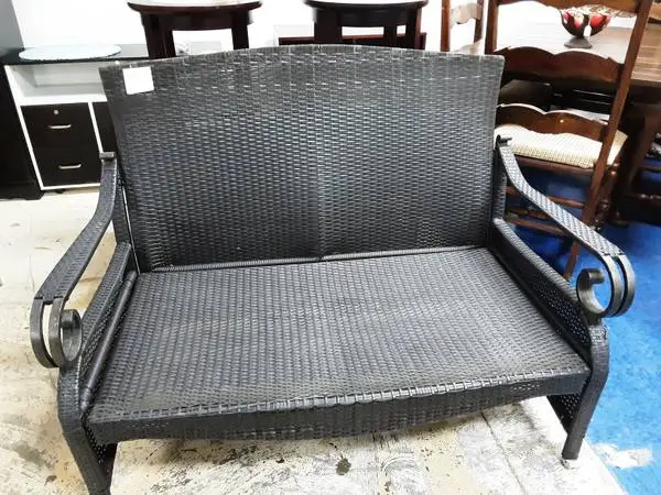Wicker Love Seat 10569