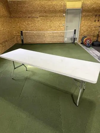 (5x) 8ft White TitanPRO Tables