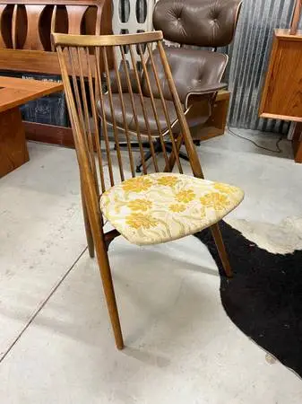 SALE! Set of 6 Mid Century Modern Thea Leonard Flamingo Dining Chairs