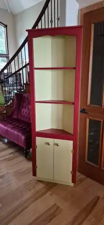 CORNER SHELVING UNIT