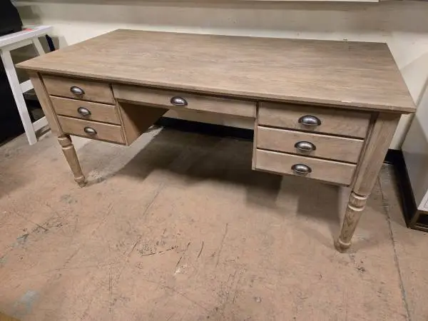 Habitat for Humanity Restore – Pottery Barn Antiqued Oak Desk