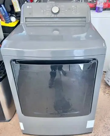 LG DLG6101M  Gas Dryer Like New Grey 7 Months Warranty