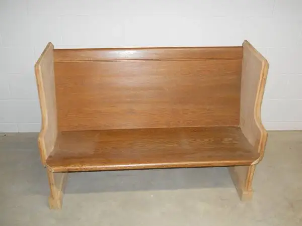Church Pew - Bench - Wood -