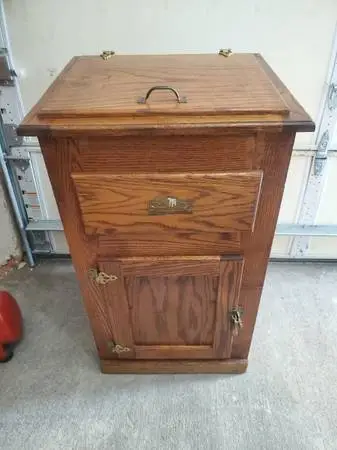 Vintage ice box