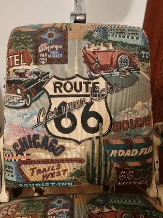 Vintage Rte. 66 Dentist Chair - Unique