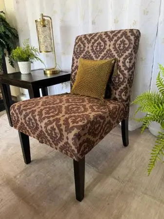 Nice Brown Slipper Chair