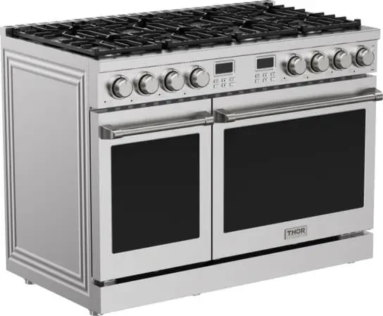 NEW STAINLESS STEEL STOVE 8 BURNERS