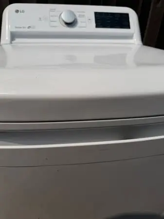 LG gas dryer delivered