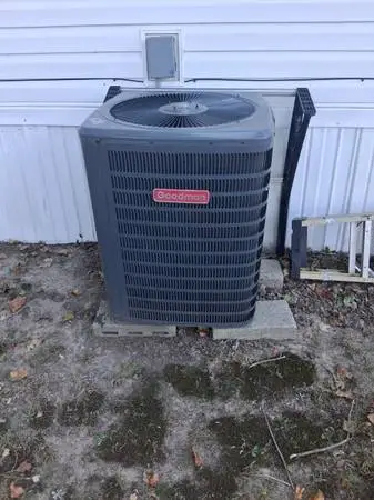 Goodman 1.5 ton heat pump condenser