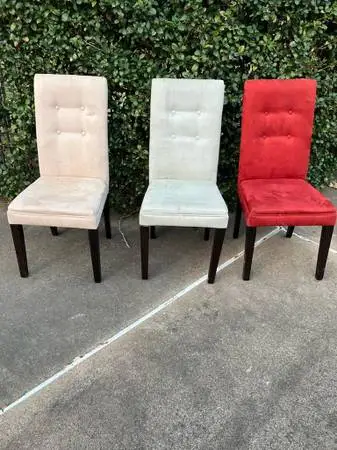 Upholstered Dining Chairs(3 total)