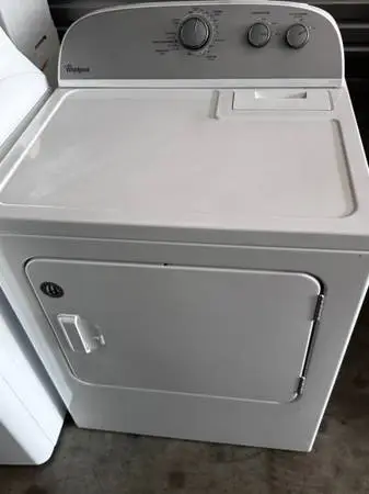 Silver panel Whirlpool dryer electric large load capacity