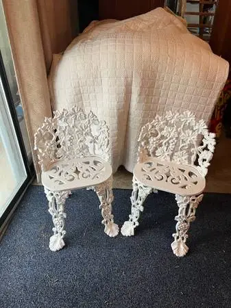 Cast Iron Chairs