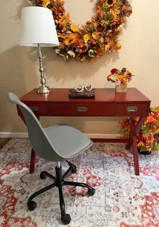 Nice Red Desk and Chair
