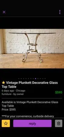 MID CENTURY PLUNKETT DINING SET