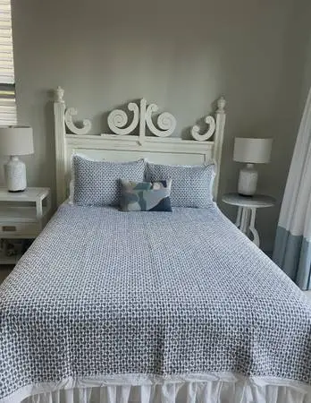 Queen Wooden Headboard with Bed Frame