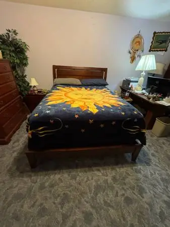 Queen bed