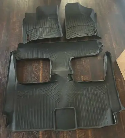 2011-2016 Weathertech all-weather mats, front and rear Chrysler Town & Country