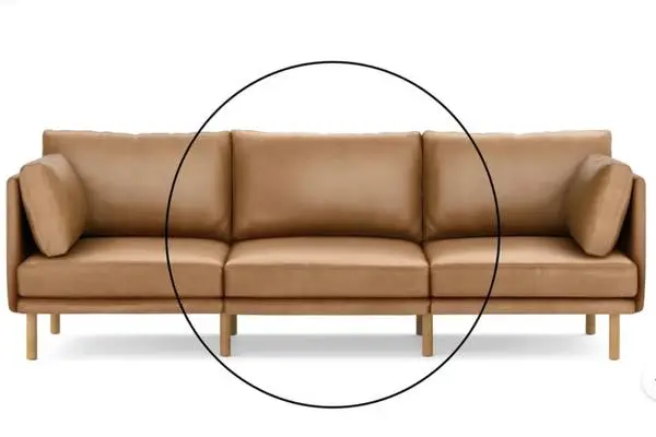 NEW IN BOX Field Leather Add-On Seat Module