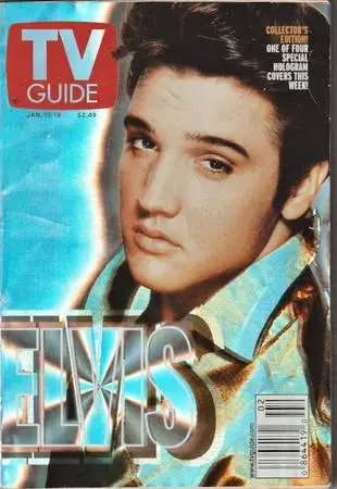 TV Guide ELVIS 2001 Hologram Cover.