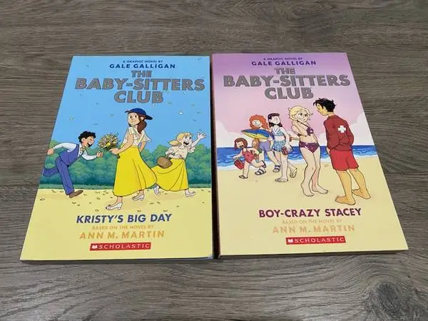 THE BABY-SITTERS CLUB 6 & 7 COMIC Books for KIDS / GRAPHIC NOVELS