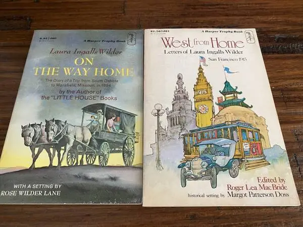 WEST FROM HOME & ON THE WAY HOME ~ LAURA INGALLS WILDER LITTLE HOUSE