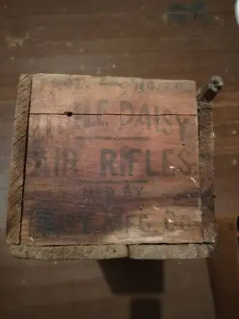 Little Daisy Air Rifle Wooden Crate - calls only!
