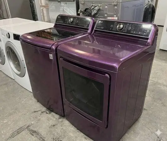 Washer and dryer set