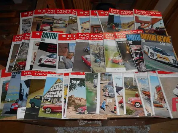 Vintage Motor Revue German automotive magazines
