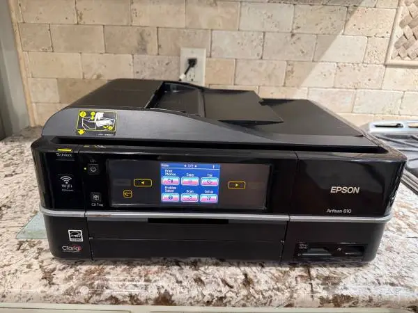 Epson Artisan 810 Wireless All-in-One Photo Printer – Excellent Condit