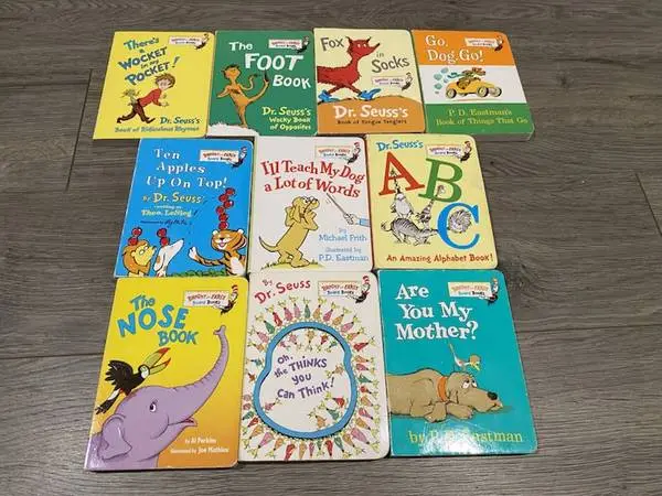 ♥ ♥ DR. SEUSS MINI HARDCOVER 4 x 6 BOARD BOOKS ~ 10 BOOKS TOTAL