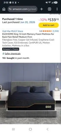 Mattress, headboard, bedframe, 2 sets of sheets. $200 OBO
