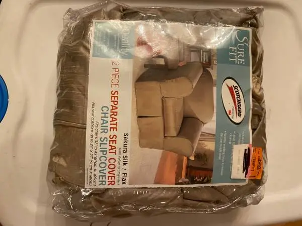 NEW Sakura Silk/Flax Chair Cover