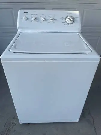 White kenmore elite washer