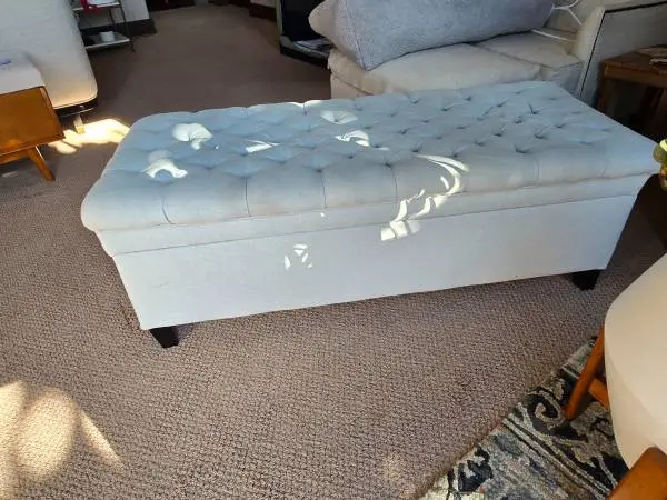 Upholstered Storage Bench