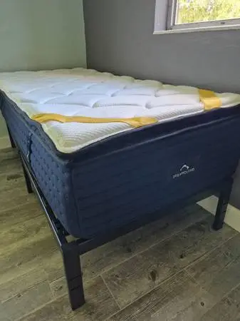 Dream Cloud Twin Size Mattress and Bed Frame
