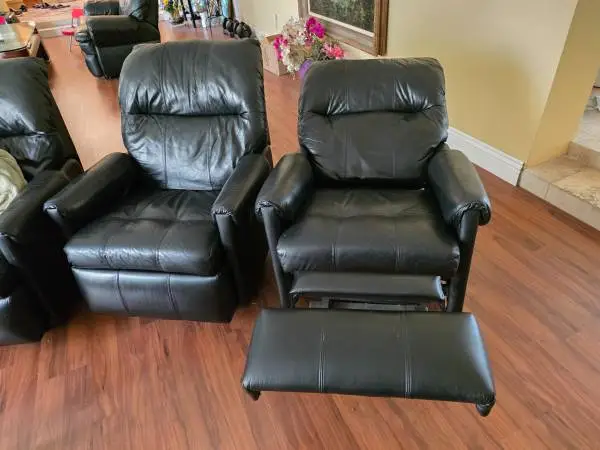 Leather Rocker Recliner