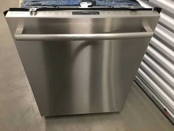 Like new  - HIGH END - Bosch 24” STEAM Dishwaher In Stainless Steel- Delivery