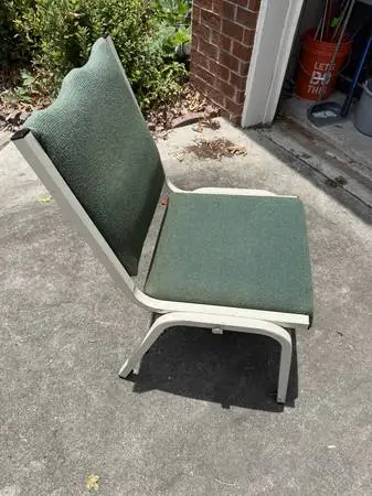 Chairs stackable 4 for $25