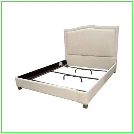California King Restoration Hardware Lathem Upholstered Bed Frame