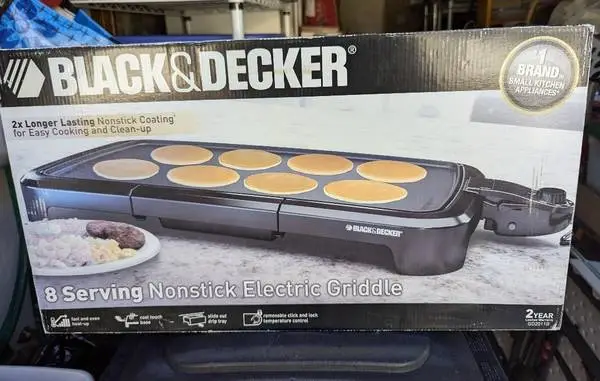 Black and Decker Electric Family Size Griddle