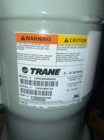 🔥 NEW 2024 TRANE 9.3 TON COMMERCIAL COMPRESSOR PACKAGE 🔥  Contractor