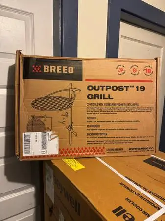 Breeo Outpost Grill 19 Campfire Grill — Brand New