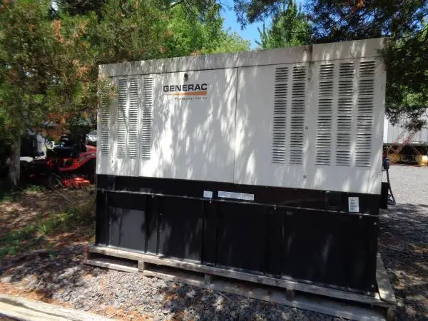Generac Protector Series 30K. 1 Phase, Perkins Turbo Diesel generator