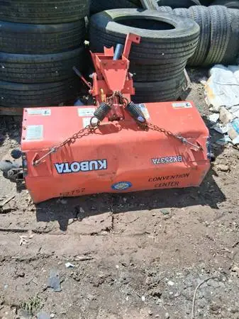 Kubota BX2537A 48 sweeper attachment