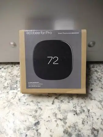 New EcoBee Pro thermostat